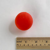Premium Foam Clown Noses are made from high quality soft foam. The 1.5" orange sphere has a slit that is easily opened up and the clown nose is placed on person's nose.