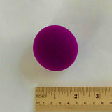 Purple Premium Foam Clown Nose 2" JCN3002-PRPL. Sold in bags of 50. CLICK FOR DISCOUNT PRICING: from $.77 to $.60 per nose.