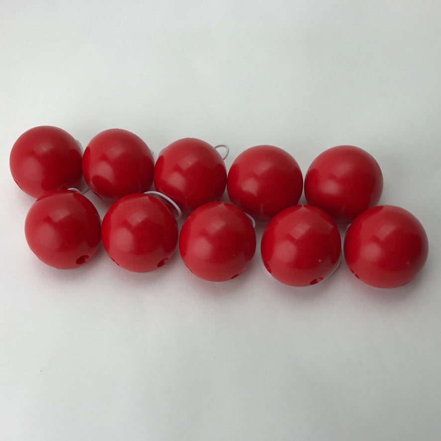 Roundo Clown Nose JCN5003-RED Sold in bags of 10. CLICK FOR