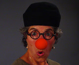 Premium Foam Clown Noses are made from high quality soft foam. The 2" Bright red sphere has a slit that is easily opened up and the clown nose is placed on person's nose.