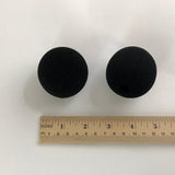 Premium Foam Clown Noses is made from high quality soft foam. The 2" black sphere has a slit that is easily opened up and the clown nose is placed on person's nose.