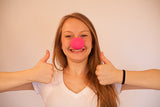 Premium Foam Clown Noses is made from high quality soft foam. The 2" bright pink sphere has a slit that is easily opened up and the clown nose is placed on person's nose. To order select the quantity needed from drop down menu.