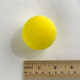 Premium Foam Clown Noses is made from high quality soft foam. The 2" yellow sphere has a slit that is easily opened up and the clown nose is placed on person's nose.