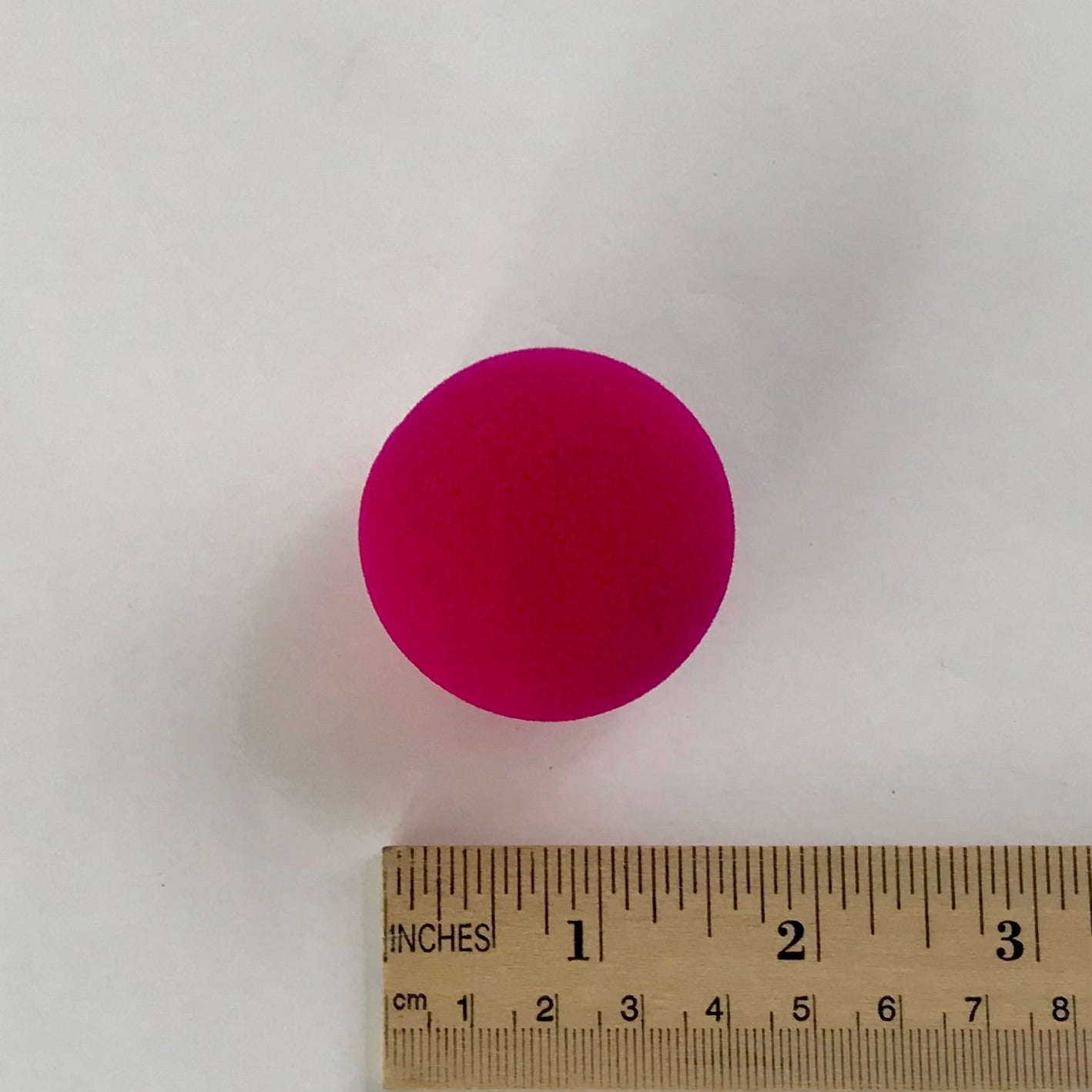 Pink Premium Foam Clown Nose 1.5