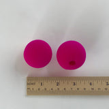 Premium Foam Clown Noses are made from high quality soft foam. The 1.5" pink sphere has a slit that is easily opened up and the clown nose is placed on person's nose.
