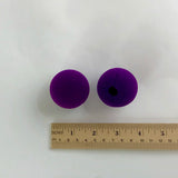 Premium Foam Clown Noses are made from high quality soft foam. The 1.5" purple sphere has a slit that is easily opened up and the clown nose is placed on person's nose.
